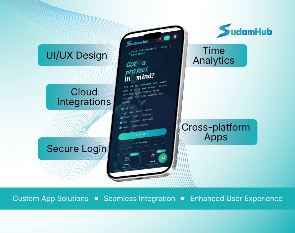 Mobile App Development — IT Service by SudamHub Nepal